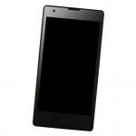 Camera Lens Glass with Frame for Xiaomi Redmi Blue