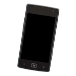 Camera Lens Glass with Frame for Samsung Focus Flash I677 White