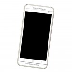 Camera Lens Glass with Frame for Hi-Tech Amaze S1 Black