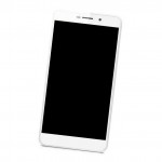 Camera Lens Glass with Frame for ThL T9 Plus White