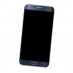 Camera Lens Glass with Frame for Samsung Galaxy S6 edge Plus (USA) Black