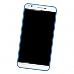 Camera Lens Glass with Frame for Karbonn Titanium Mach Five Silver