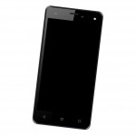 Camera Lens Glass with Frame for Unnecto Neo V Black