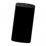 Camera Lens Glass with Frame for Lava Iris Selfie 50 Blue