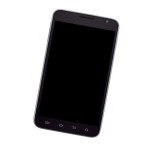 Camera Lens Glass with Frame for Samsung Galaxy Note I717 Black