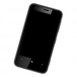 Camera Lens Glass with Frame for Nokia Lumia 620 Black