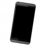 Camera Lens Glass with Frame for HTC Desire 816 Black