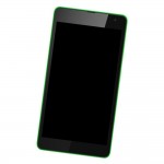 Camera Lens Glass with Frame for Microsoft Lumia 535 Dual SIM White