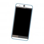 Camera Lens Glass with Frame for HTC Desire Eye M910X Blue