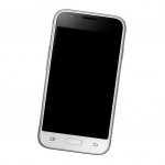 Camera Lens Glass with Frame for Samsung Galaxy J1 Nxt Black
