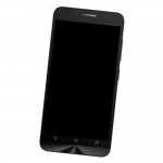 Camera Lens Glass with Frame for Asus Zenfone Go ZC500TG Black