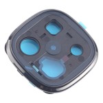 Camera Lens Glass With Frame For Xiaomi Redmi Note 14 Pro Plus 5g Black By - Maxbhi Com