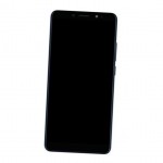 Camera Lens Glass with Frame for Haier Hurricane Black