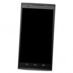 Camera Lens Glass with Frame for ZTE Zmax Black