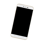 Camera Lens Glass with Frame for Coolpad Note 3S Gold