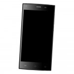Camera Lens Glass with Frame for BQ S40 Black