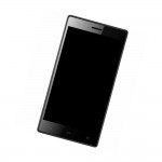 Camera Lens Glass with Frame for Intex Cloud Power Plus Black