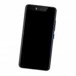 Camera Lens Glass with Frame for Geotel Amigo Black