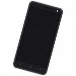 Camera Lens Glass with Frame for Yuho Y2 Black