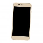 Camera Lens Glass with Frame for Asus Zenfone 3 Max ZC520TL Silver