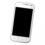 Camera Lens Glass with Frame for Xccess A101 White
