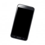 Camera Lens Glass with Frame for Samsung SM-G900F Black