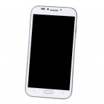 Camera Lens Glass with Frame for Karbonn Titanium S9 White