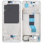 Lcd Frame Middle Chassis For Xiaomi Poco M7 Pro 5g White By - Maxbhi Com