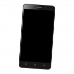 Camera Lens Glass with Frame for I-Smart IS-59 Black