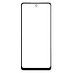 Replacement Front Glass For Lava Yuva 4 Black By - Maxbhi Com