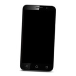 Camera Lens Glass with Frame for Vodafone Smart Turbo 7 Silver