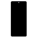 Lcd With Touch Screen For Lava Blaze Duo 5g Blue By - Maxbhi Com