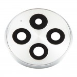 Camera Lens Glass With Frame For Oneplus 13 White By - Maxbhi Com