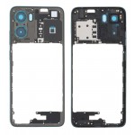 Middle Frame Ring Only For Motorola Moto G05 Black By - Maxbhi Com