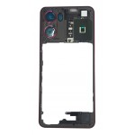 Middle Frame Ring Only For Motorola Moto G05 White By - Maxbhi Com
