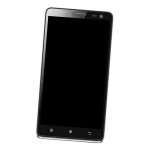 Camera Lens Glass with Frame for Lenovo S856 Black