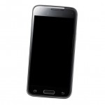 Camera Lens Glass with Frame for Samsung Galaxy S5 mini G800F Black
