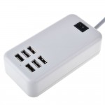 6 Port Multi USB HighQ Fast Charger for I-Mate Mobile Smartphone - Maxbhi.com