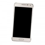 Camera Lens Glass with Frame for Samsung Galaxy Alpha - S801 Black