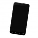 Camera Lens Glass with Frame for LG G Pro Lite D686 Black