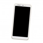 Camera Lens Glass with Frame for Techno Pop 1s Blue
