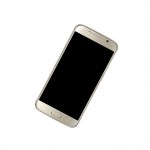 Camera Lens Glass with Frame for Samsung Galaxy S6 Dual SIM 32GB White
