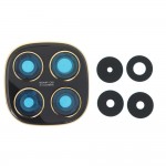 Camera Lens Glass With Frame For Xiaomi Poco X7 Black By - Maxbhi Com