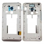 Middle Frame Ring Only For Htc One Max T6 Silver By - Maxbhi Com
