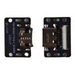 Charging Connector Flex Pcb Board For Blackview Oscal Pad 18 By - Maxbhi Com