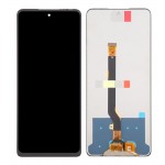 Lcd With Touch Screen For Tecno Spark 20 Pro Black By - Maxbhi Com