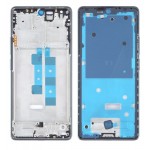 Lcd Frame Middle Chassis For Xiaomi Poco M6 Pro 4g Blue By - Maxbhi Com