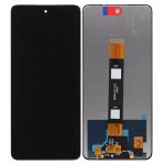 Lcd With Touch Screen For Tcl 50 5g Black By - Maxbhi Com