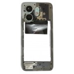 Middle Frame Ring Only For Infinix Smart 9 Hd White By - Maxbhi Com