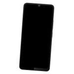 Camera Lens Glass with Frame for Xiaomi Redmi 13R 5G Black